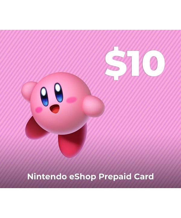 eShop Prepaid Card $10 CA Nintendo eShop Key 